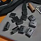 Cord End Cube Sewing - Sewable Lace End Entry 7.5 mm x 3.5 mm ART0034