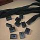 Cord End Cube Sewing - Sewable Lace End Entry 7.5 mm x 3.5 mm ART0034