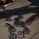 Cord End Cube Sewing - Sewable Lace End Entry 7.5 mm x 3.5 mm ART0034
