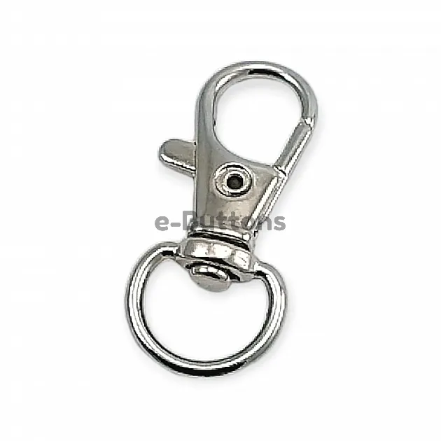 Keychain Hook 10 mm Spring Swivel Hooks - Paris Hook - Parrot Hook A 509 Keychain Hook 10 mm Spring Swivel Hooks - Paris Hook - Parrot Hook A 509