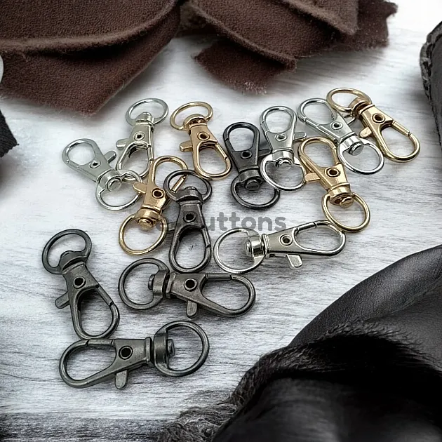Keychain Hook 10 mm Spring Swivel Hooks - Paris Hook - Parrot Hook A 509