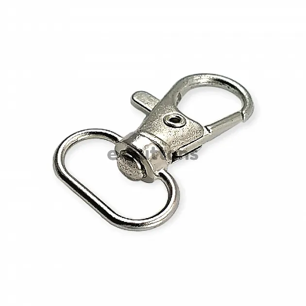 Keychain Hook 15 mm Spring Swivel Hooks - Paris Hook - Parrot Hook A 511 Keychain Hook 15 mm Spring Swivel Hooks - Paris Hook - Parrot Hook A 511