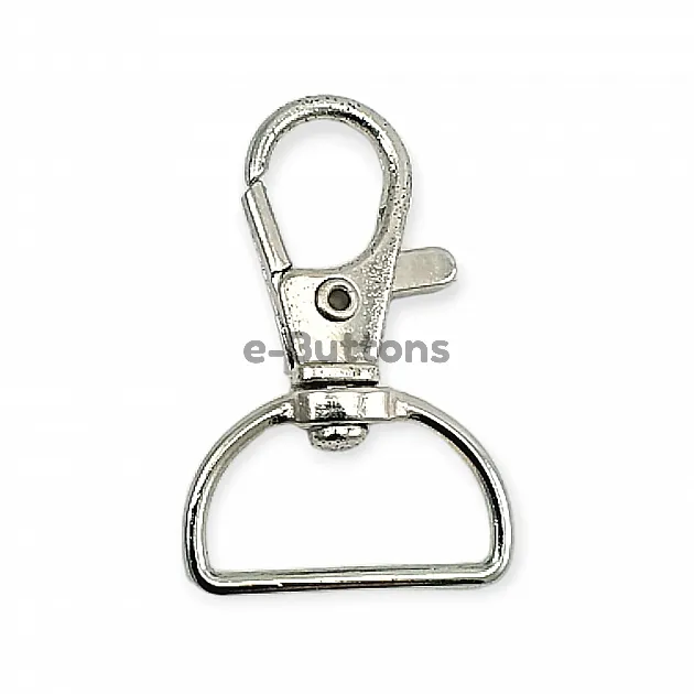 Keychain Hook 21 mm Spring Swivel Hooks - Paris Hook - Parrot Hook A 512 Keychain Hook 21 mm Spring Swivel Hooks - Paris Hook - Parrot Hook A 512