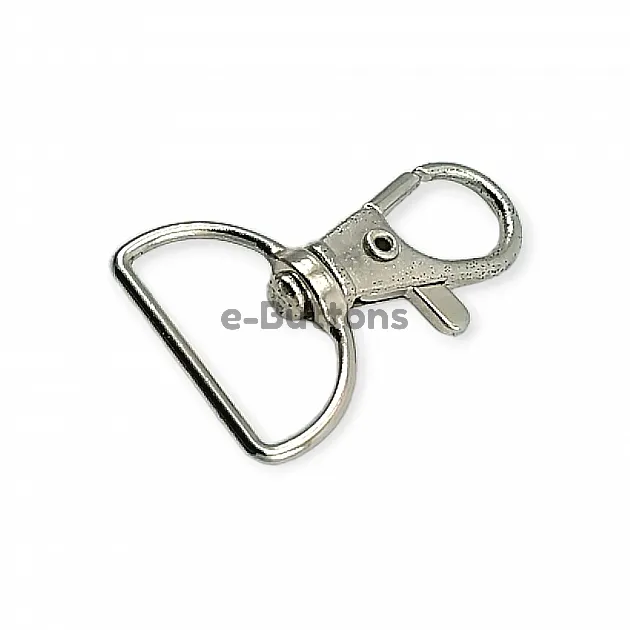Keychain Hook 21 mm Spring Swivel Hooks - Paris Hook - Parrot Hook A 512 Keychain Hook 21 mm Spring Swivel Hooks - Paris Hook - Parrot Hook A 512