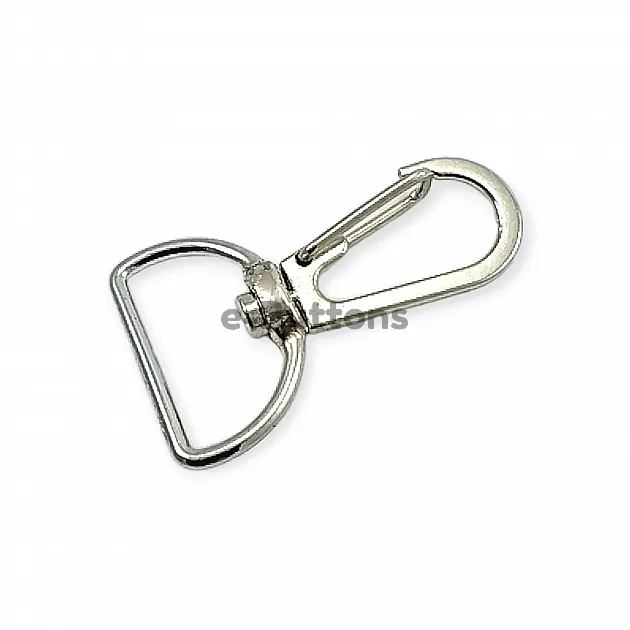 Spring Swivel Wire Hook 20 mm Almond Hook - Parrot Hook A 515 Spring Swivel Wire Hook 20 mm Almond Hook - Parrot Hook A 515