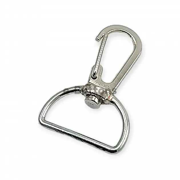 Spring Swivel Wire Hook 20 mm Almond Hook - Parrot Hook A 515 Spring Swivel Wire Hook 20 mm Almond Hook - Parrot Hook A 515