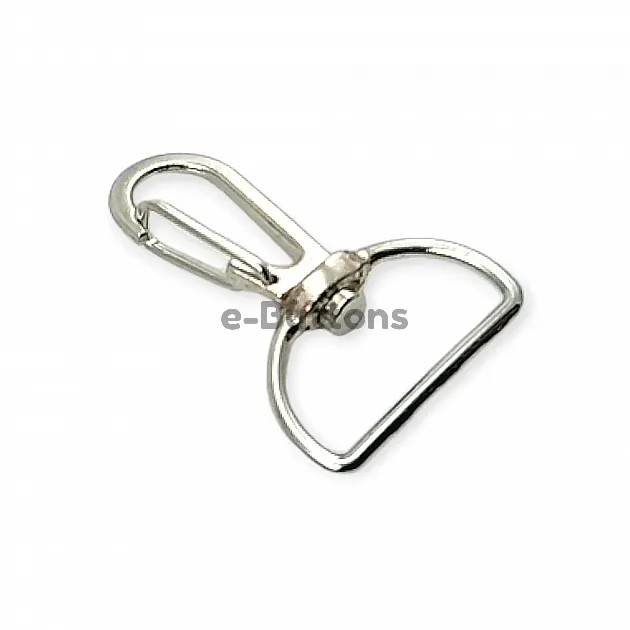 Spring Swivel Wire Hook 20 mm Almond Hook - Parrot Hook A 515 Spring Swivel Wire Hook 20 mm Almond Hook - Parrot Hook A 515