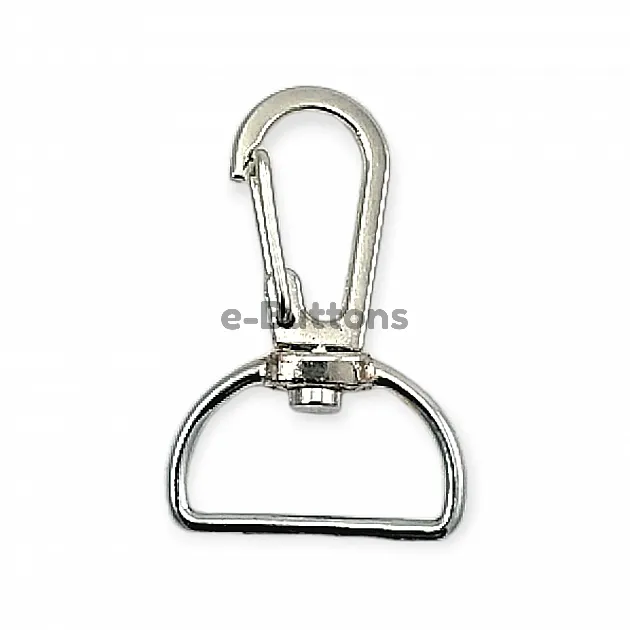 Spring Swivel Wire Hook 20 mm Almond Hook - Parrot Hook A 515 Spring Swivel Wire Hook 20 mm Almond Hook - Parrot Hook A 515