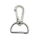 Spring Swivel Wire Hook 20 mm Almond Hook - Parrot Hook A 515 Spring Swivel Wire Hook 20 mm Almond Hook - Parrot Hook A 515