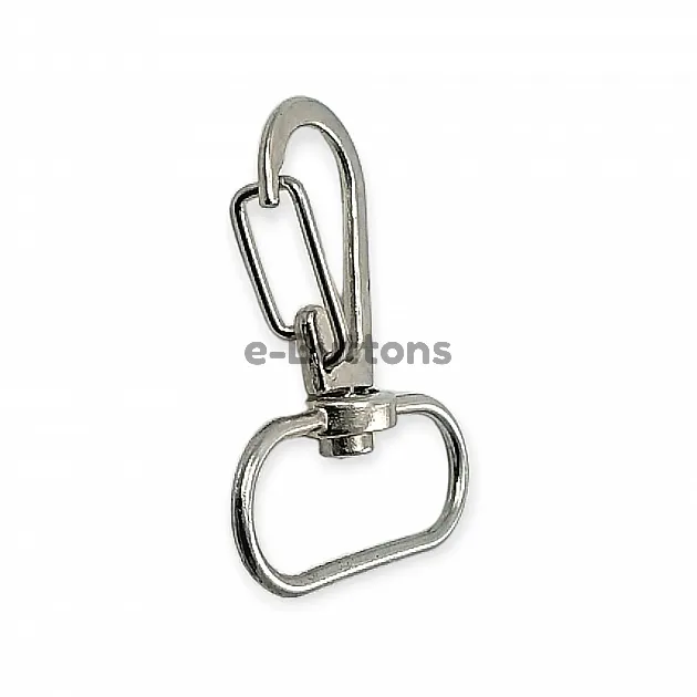 Papağan Kanca 25 mm Badem Kanca - Yaylı Döner Telli Kanca A 516 Papağan Kanca 25 mm Badem Kanca - Yaylı Döner Telli Kanca A 516