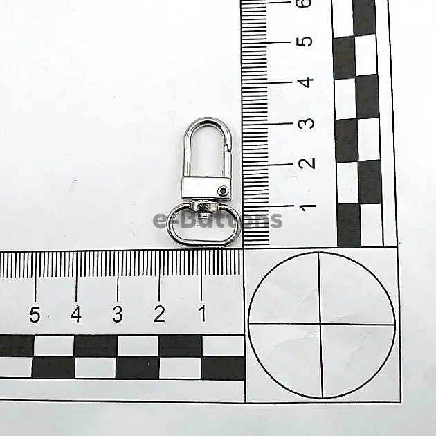 Lock Hook 14 mm Parrot Hook - Spring Swivel Hook A 546 Lock Hook 14 mm Parrot Hook - Spring Swivel Hook A 546