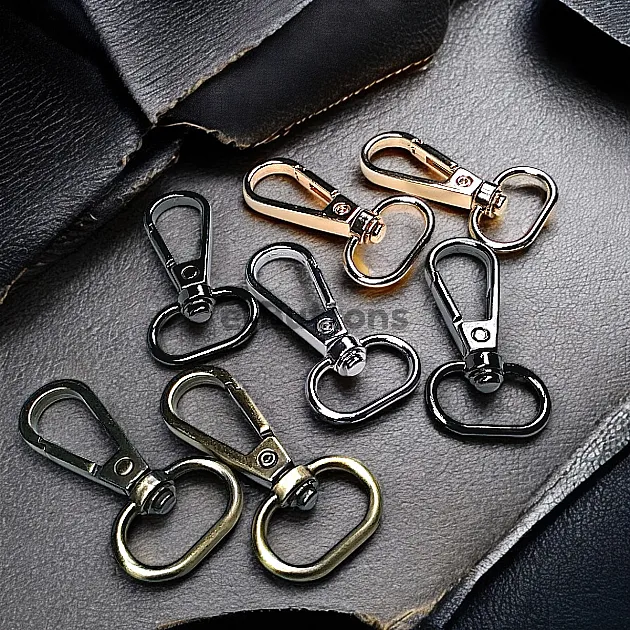 Papağan Kanca - 20 mm Yay Kanca - Badem Kanca (100 Adet/Paket) S24696