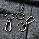 25 mm 0,98" Parrot Hook - Almond Hook - Spring Swivel Hook (100 Pieces/Pack) S24699