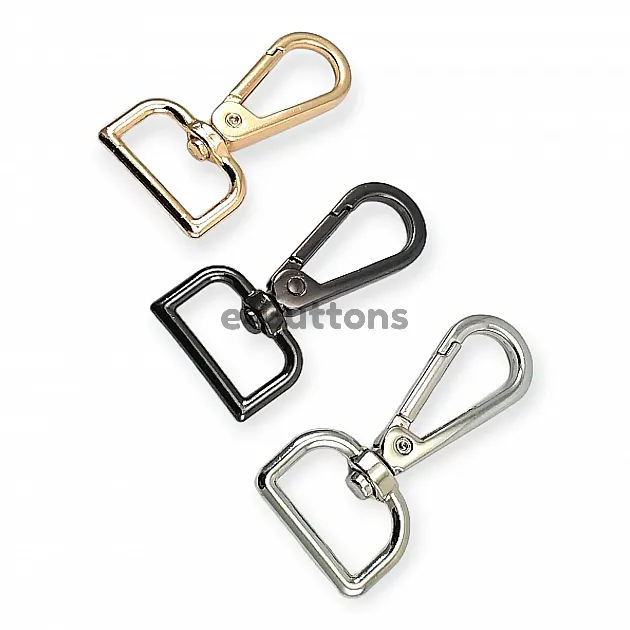 Spring Swivel Hook 20 mm Almond Hook - Parrot Hook A 550 Spring Swivel Hook 20 mm Almond Hook - Parrot Hook A 550
