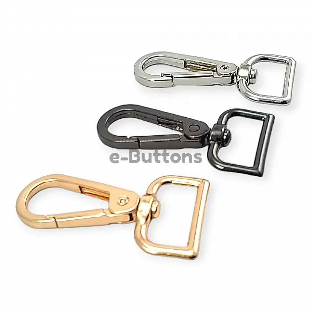 Spring Swivel Hook 20 mm Almond Hook - Parrot Hook A 550 Spring Swivel Hook 20 mm Almond Hook - Parrot Hook A 550