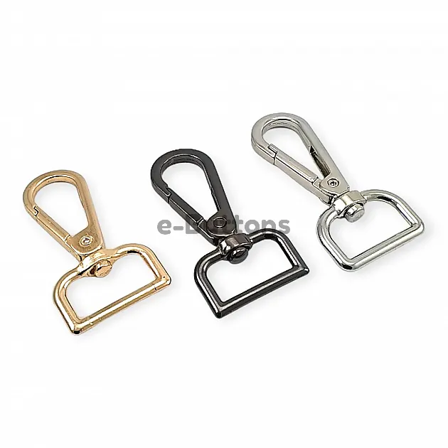 Spring Swivel Hook 20 mm Almond Hook - Parrot Hook A 550 Spring Swivel Hook 20 mm Almond Hook - Parrot Hook A 550
