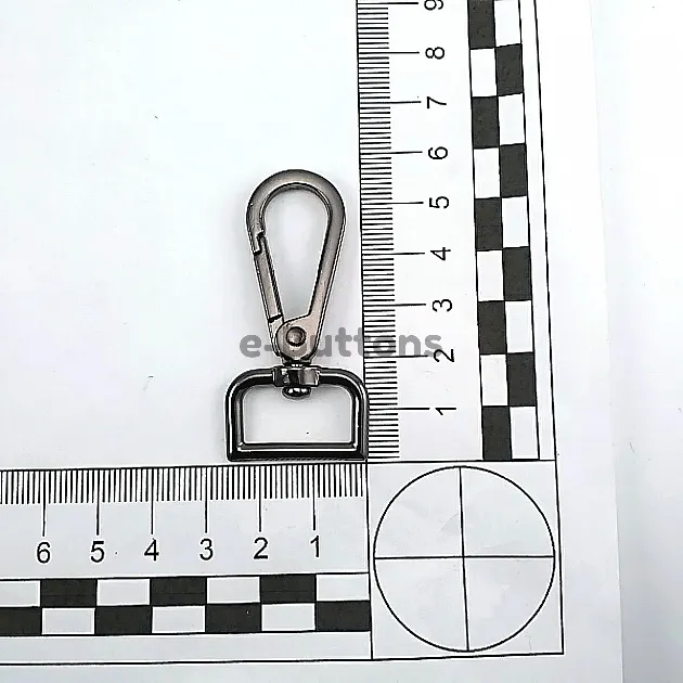 Spring Swivel Hook 20 mm Almond Hook - Parrot Hook A 550 Spring Swivel Hook 20 mm Almond Hook - Parrot Hook A 550