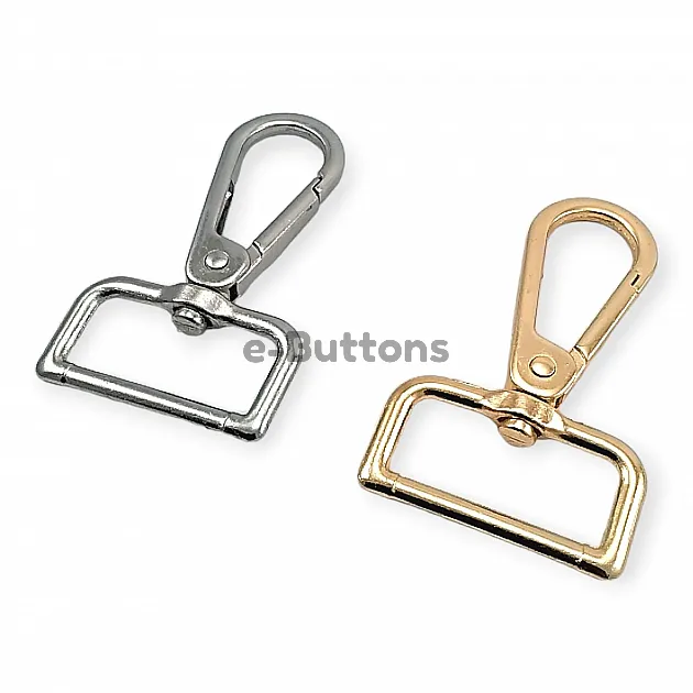 Almond Hook 25 mm Parrot Hook - Spring Swivel Hook A 551