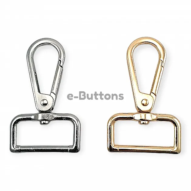 Almond Hook 25 mm Parrot Hook - Spring Swivel Hook A 551