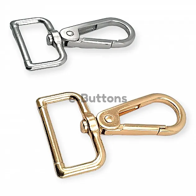 Almond Hook 25 mm Parrot Hook - Spring Swivel Hook A 551