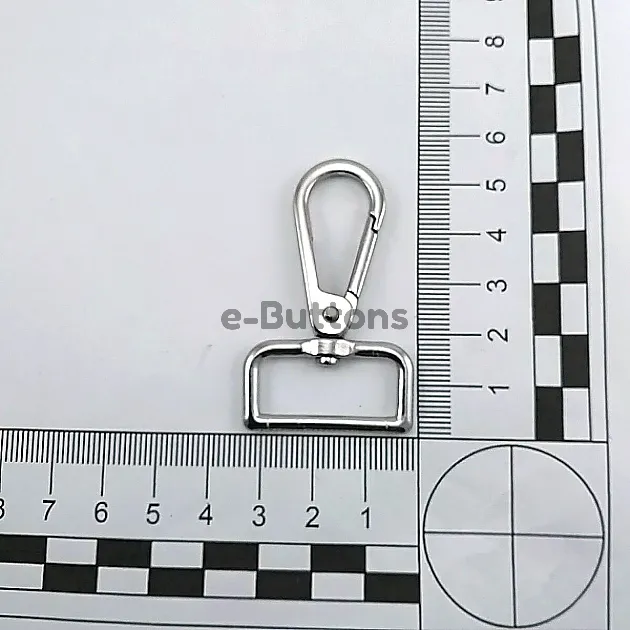 Almond Hook 25 mm Parrot Hook - Spring Swivel Hook A 551