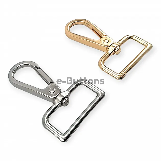 Almond Hook 25 mm Parrot Hook - Spring Swivel Hook A 551