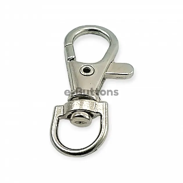 Keychain Hook 10 mm Spring Swivel Hooks - Paris Hook - Parrot Hook A 578 Keychain Hook 10 mm Spring Swivel Hooks - Paris Hook - Parrot Hook A 578