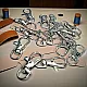 Paris Hook Spring Loaded Swivel Hooks - 10 mm 0,4" Keychain Hook - Parrot Hook (50Pcs/Pack) A 578PROMO
