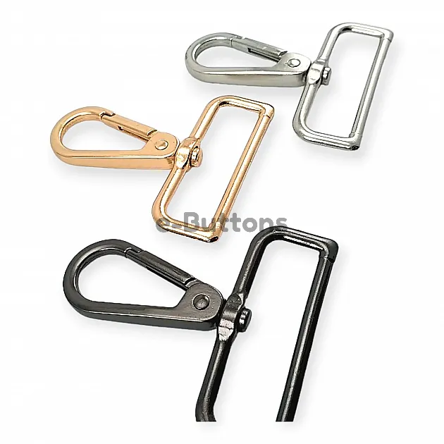 Parrot Hook 37 mm Almond Hook - Spring Swivel Hook A 582