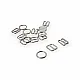Bra Strap Adjustment Buckle 10 mm Hook and Loop AK00100