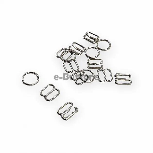 Bra Strap Adjustment Buckle 10 mm Hook and Loop AK00100