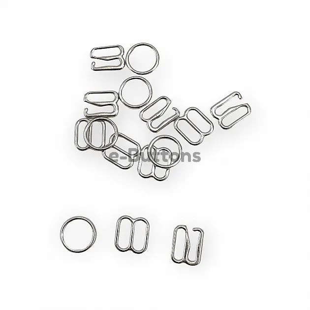 Bra Strap Adjustment Buckle 10 mm Hook and Loop AK00100