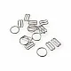 15 mm Bra Strap Adjuster Set - Strap Adjustment Buckle Hook and Loop AK00150
