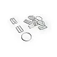 2 cm  Sütyen ve Mayo Aksesuarı Toka 3 lü Set AK00200