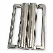 3 cm Geçmeli Metal Toka - Zarif Geçmeli Toka A 487