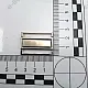 3 cm Luxury Metal Buckle with Snap - Mirrored Snap Buckle A 496