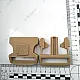 5 cm Bandolier Buckle Snap Top Lock Plastic Buckle A000PL5