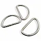 Iron D Buckle 5 cm / 2" - Welded D Adjustment Buckle AL004210