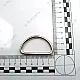 Iron D Buckle 5 cm / 2" - Welded D Adjustment Buckle AL004210
