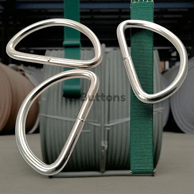 Iron D Buckle 5 cm / 2" - Welded D Adjustment Buckle AL004210
