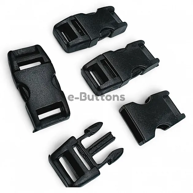 Lock Snap Plastic Buckle - Snap Plastic Bandolier Buckle 1 cm / 0.39" AL005492