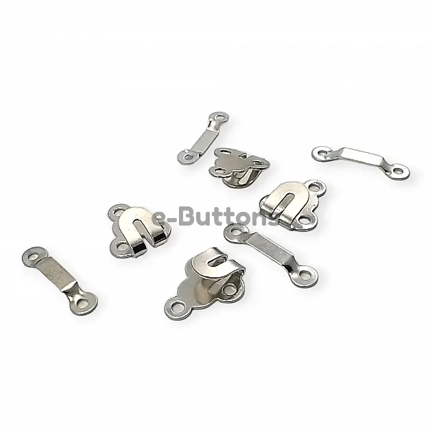 Trouser and Skirt Hook Sewing Set of 2 Brass 500 Pieces Small Size Ak000108PR