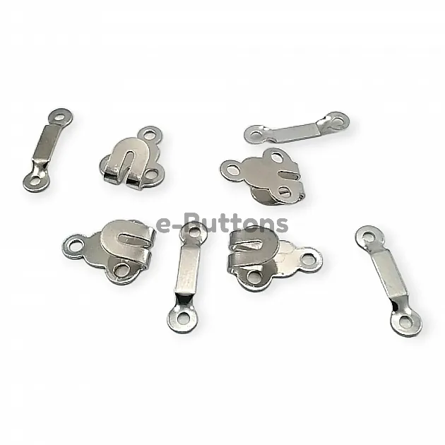 Trouser and Skirt Hook Sewing Set of 2 Brass 500 Pieces Small Size Ak000108PR