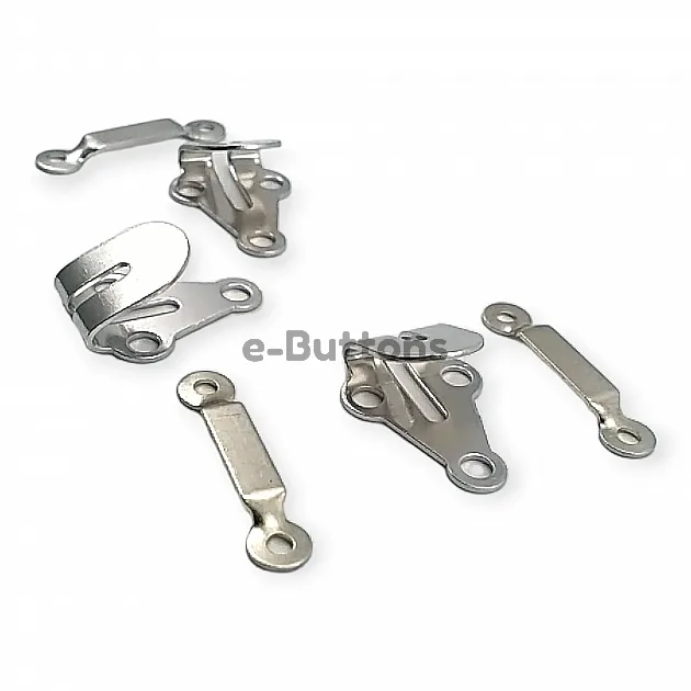 Trouser and Skirt Hook Sewing Set of 2 Brass 500 Pieces Large Size Ak000109PR