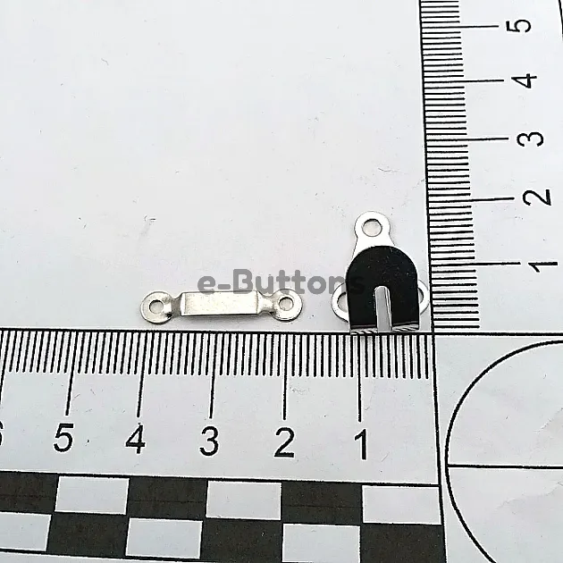 Trouser and Skirt Hook Sewing Set of 2 Brass 500 Pieces Large Size Ak000109PR