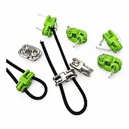 Metal Stoper 4,5 mm Delik Çaplı İki Delikli Şık ve Estetik Model - Zamak Stoper CGT0001