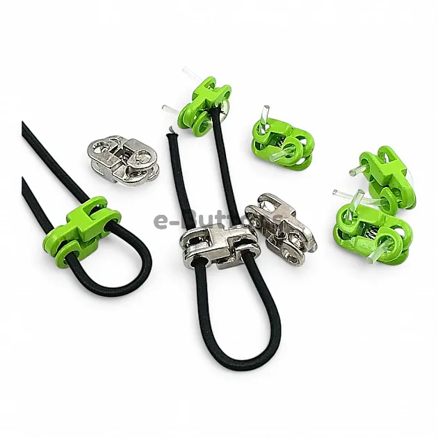 Metal Stoper 4,5 mm Delik Çaplı İki Delikli Fıstık Yeşili Estetik Model - Zamak Stoper CGT0001PROMO