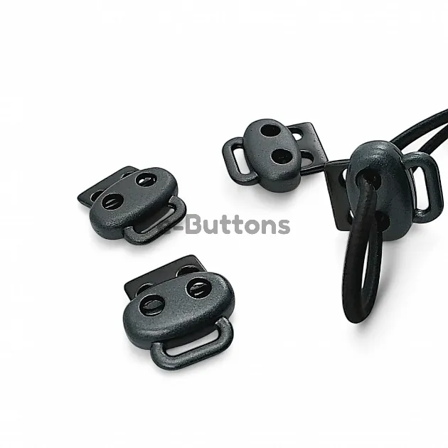 Metal Stopper with Two Holes Handle 4 mm Hole Diameter Stopper - Top Press - Bottom Bridge CGT0036