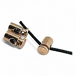 Metal Stopper Single Hole Small 4.5 mm Hole Diameter Top Press Model - Zamak Stopper CGT0037