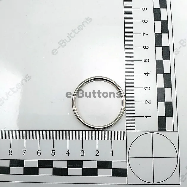 Zamak Yuvarlak Halka - 3 cm Halka CGT003921